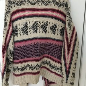 Tribal theme cardigan